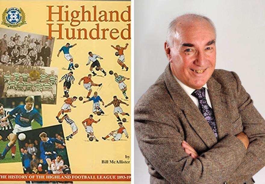 Bill McAllister and his book, The Highland Hundred