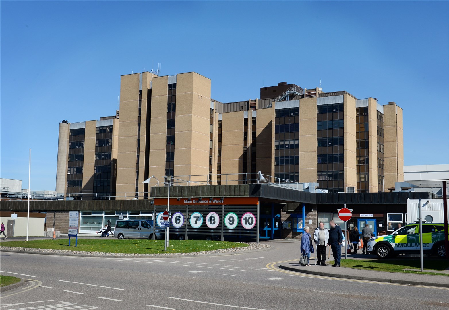 Raigmore Hospital locator...Picture: Gary Anthony. Image No..