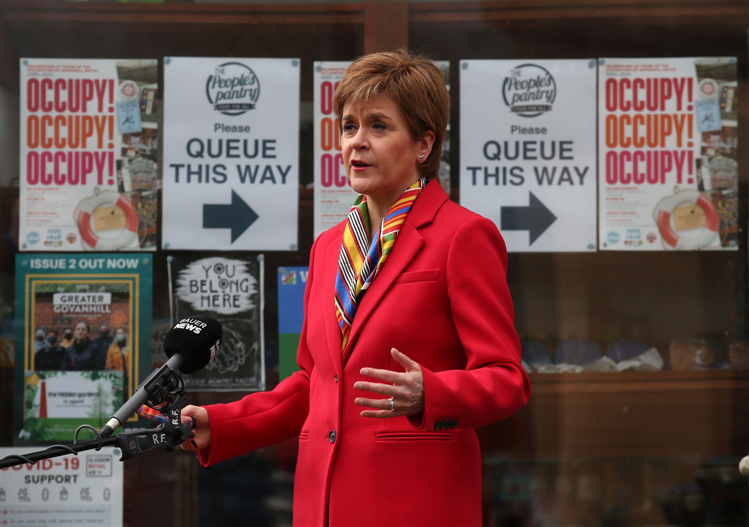 Nicola Sturgeon said she had ‘no doubt’ that Russia was behind the attack three years ago (Andrew Milligan/PA)