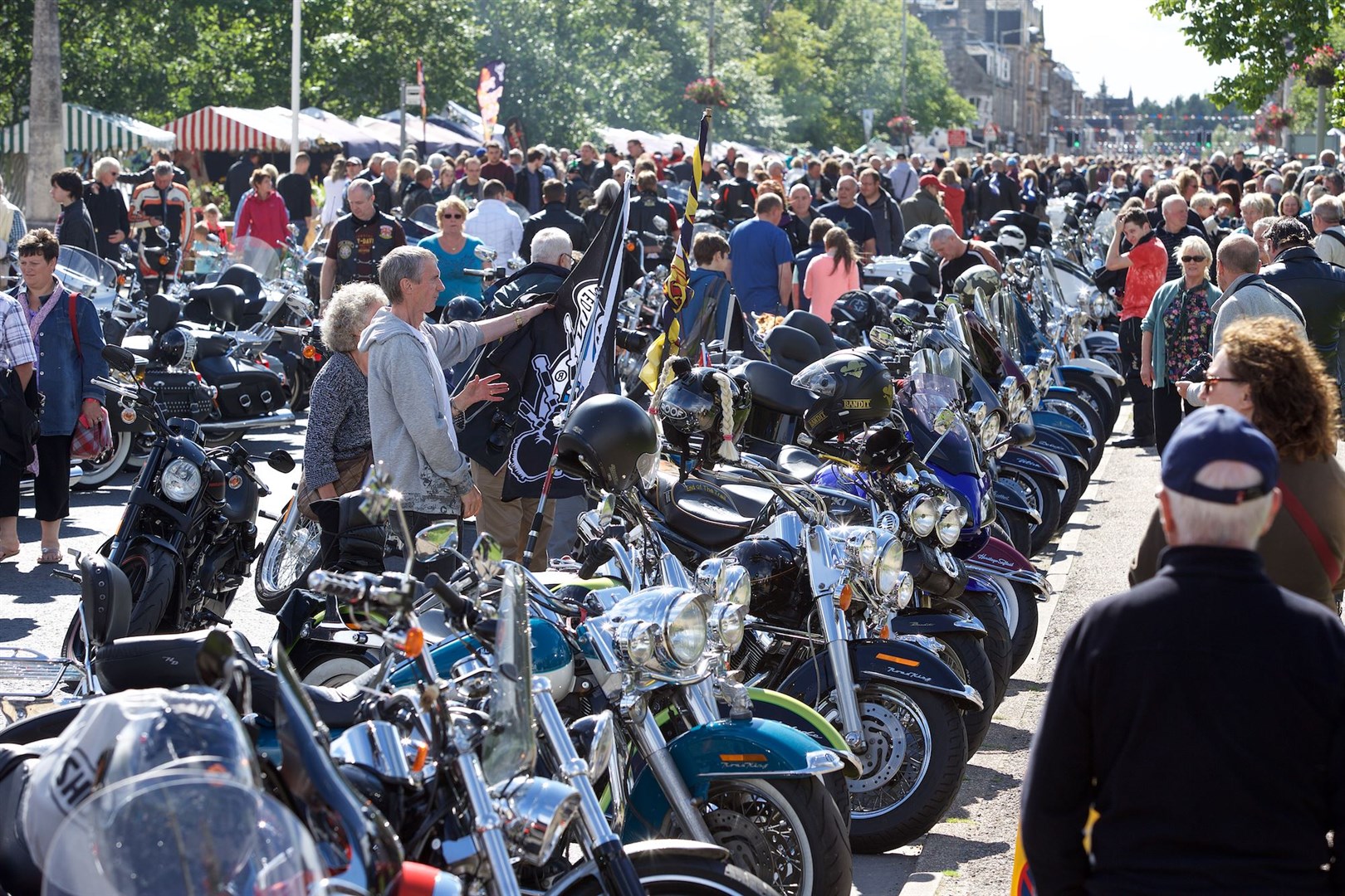 Thunder in the Glens is the biggest Harley Davidson gathering of its kind in the UK. The ride-out takes the bikers out into the strath and there is a long-established mass gathering in Grantown.
