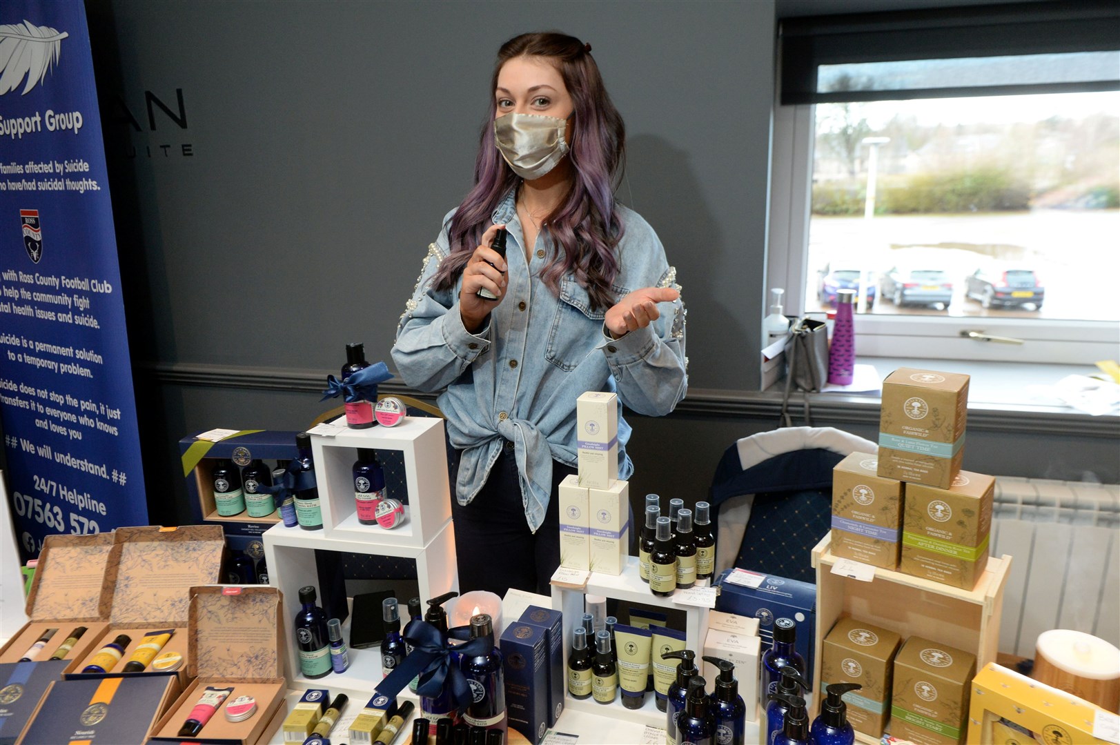 Chloe Young, Neal's Yard Remedies, Inverness. Picture: James Mackenzie.