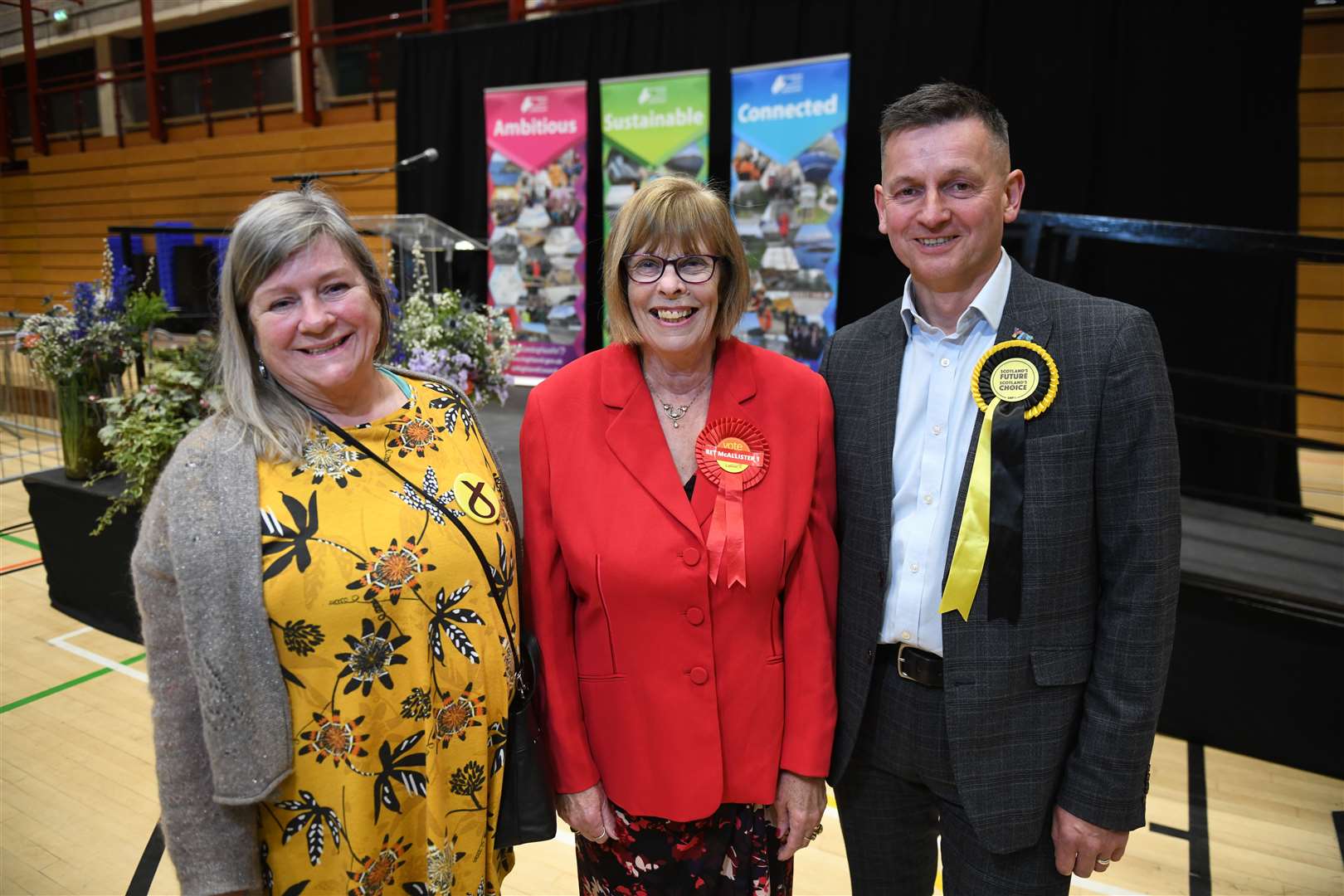 Councillors by Ward: 14 Inverness Central: Kate Maclean (SNP), Bet McAllister (Labour) and Michael Cameron (SNP). Picture: James Mackenzie