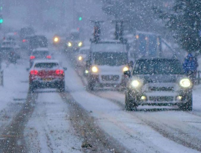 Motorists are being warned to expect heavy snow on the A9 and in the Cairngorms.