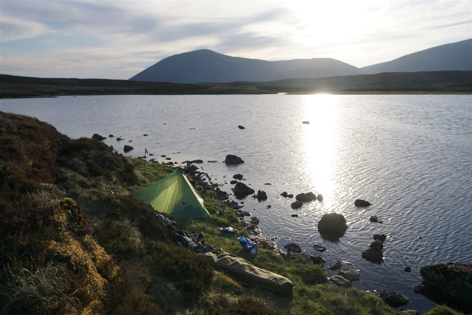 Wild camping should have a 'leave no trace' ethos.