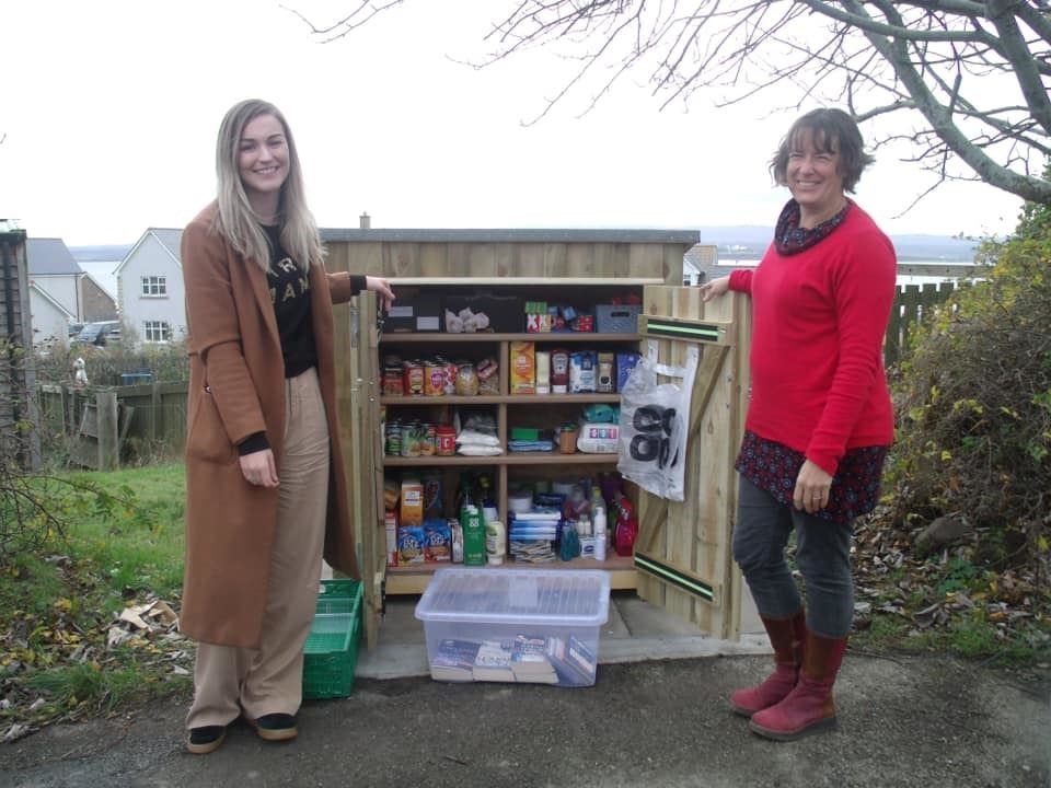 A community larder in Fortrose has become the latest such initiative in Ross-shire.