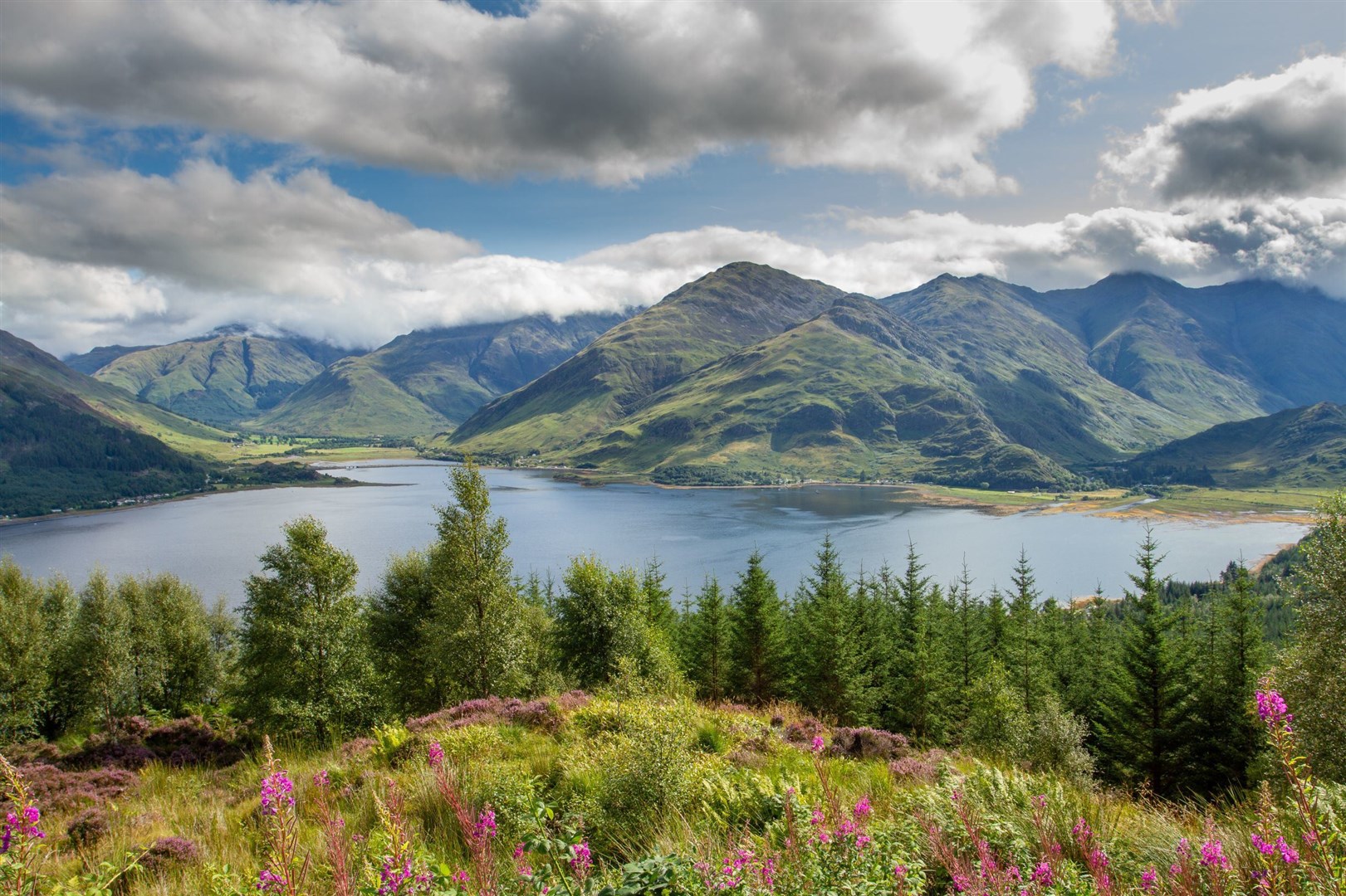 Mam Ratagan overlooking Loch Duich is one of Forestry and Land Scotland's many sites.