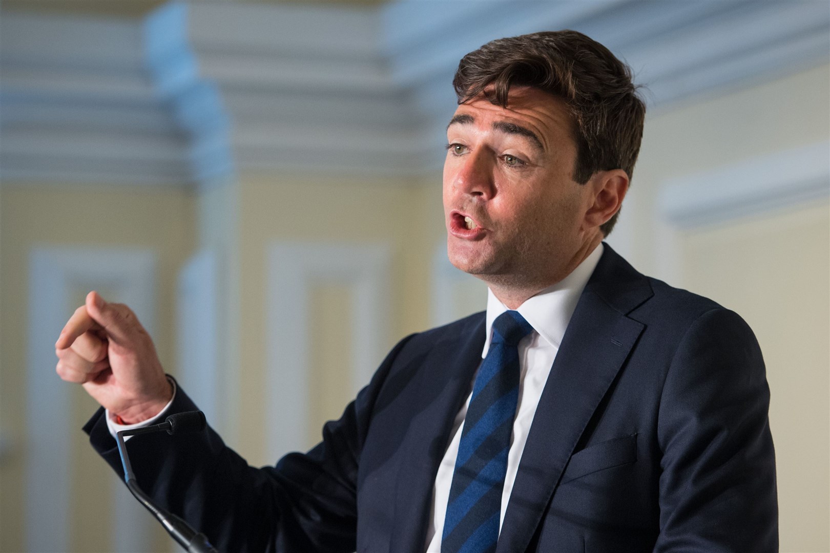 Greater Manchester mayor Andy Burnham says there has been no consultation by ministers (Dominic Lipinski/PA)
