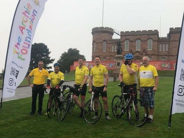 A team of cyclists from Dynamic Edge tackled the North Coast 500 route to raise thousands of pounds for the Archie Foundation.