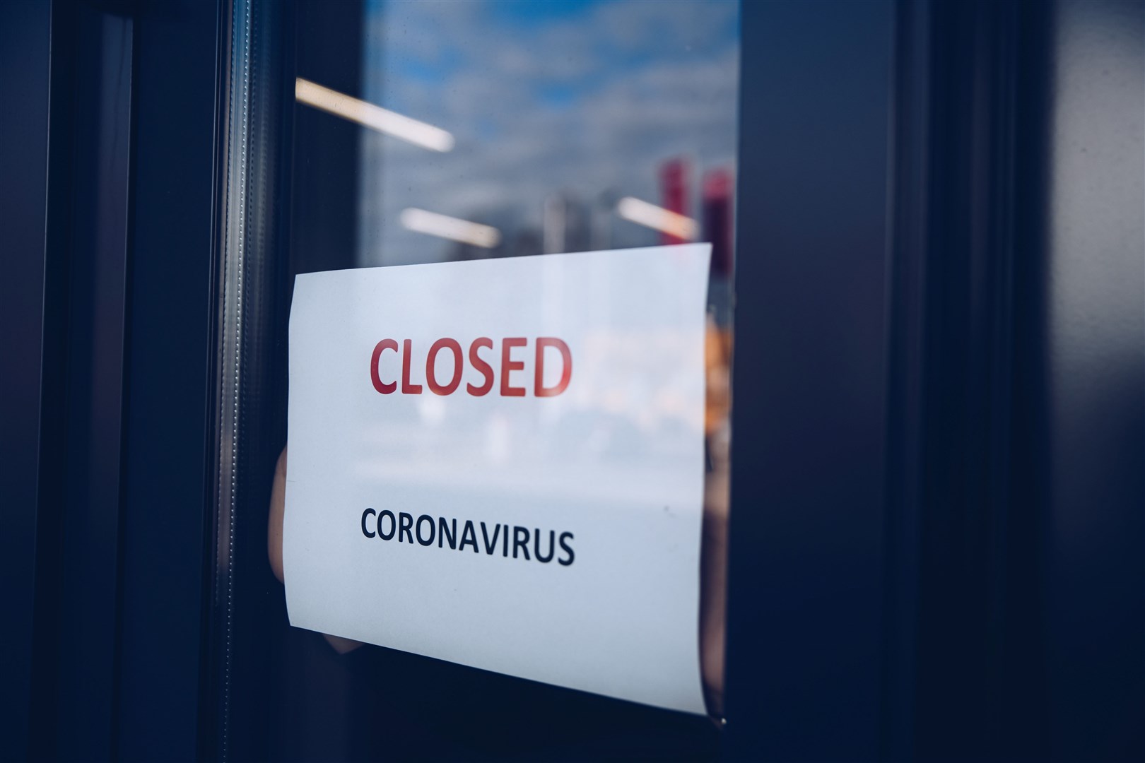 One of the many businesses which closed as a result of the coronavirus pandemic.