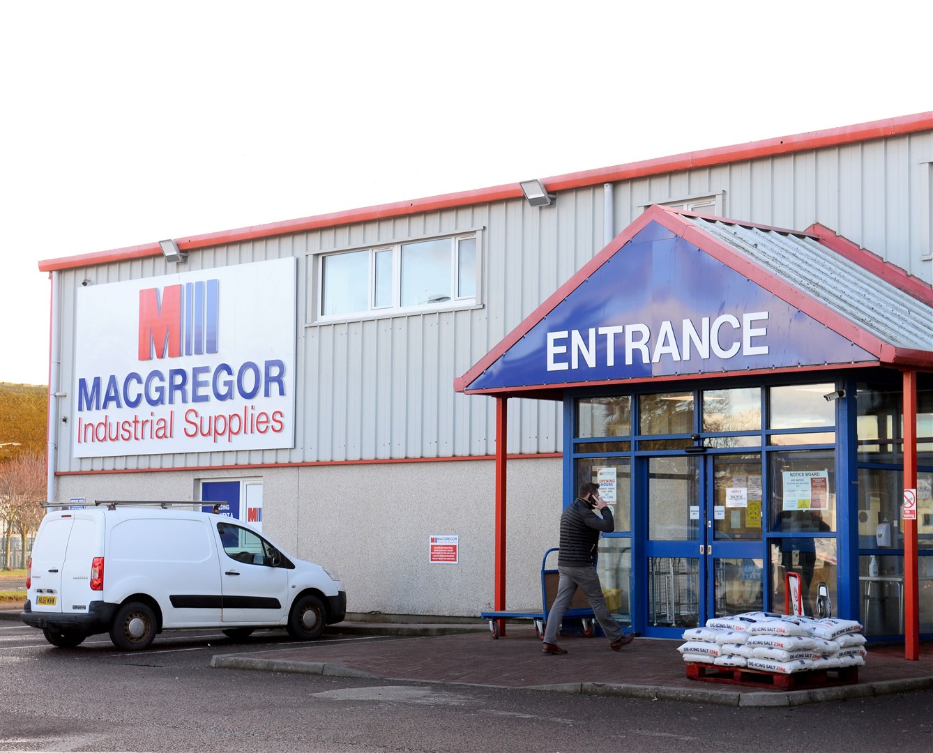 MacGregor Industrial Supplies is headquartered at Henderson Road, Inverness.