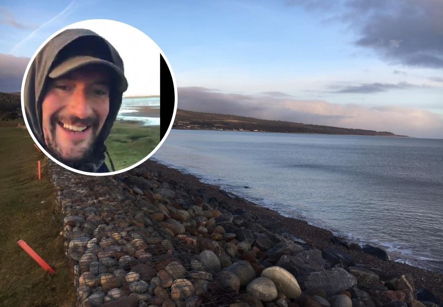 Russell Chittenden has been walking the coastline of the United Kingdom to raise funds for SSAFA - the Armed Forces charity.