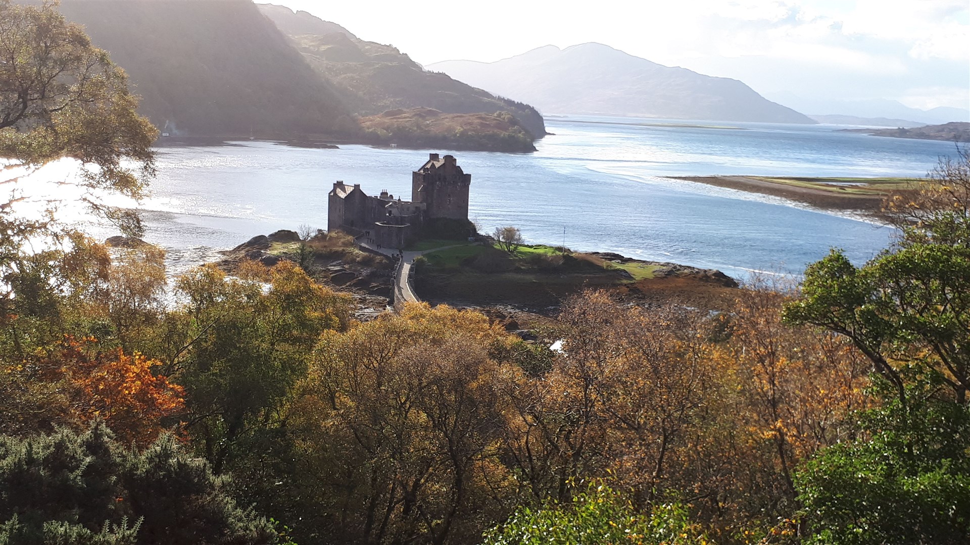 Visitors flock to Ross-shire for views like this one at Eilean Donan Castle at Dornie. Picture: Hector Mackenzie