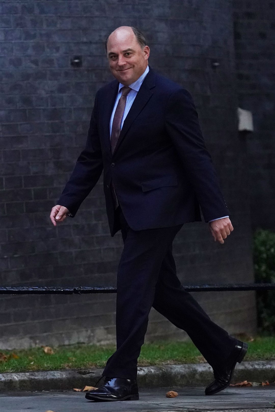 Defence Secretary Ben Wallace arriving for a meeting with Prime Minister Liz Truss at Downing Street (Kirsty O’Connor/PA)