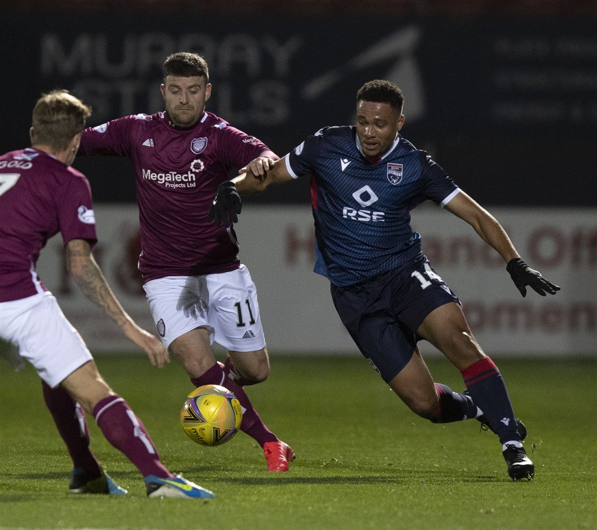 Jermaine Hylton has had an encouraging start to his Ross County career, but there may still be more to come.