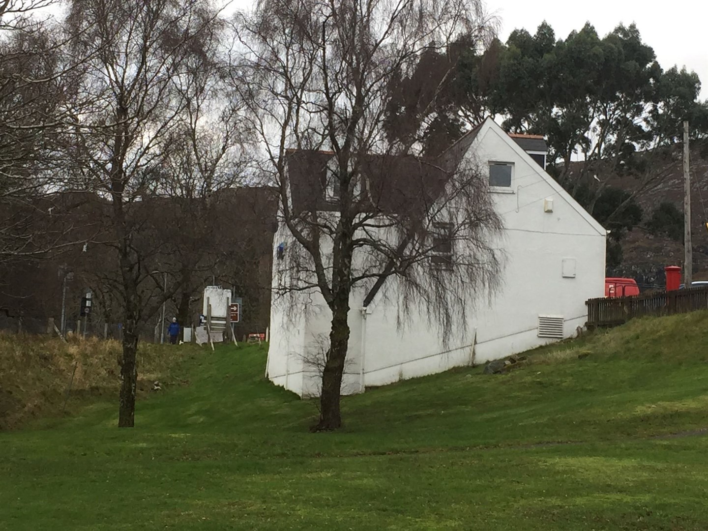Poolewe shop from the village green. Picture: Loch Ewe Community Enterprise