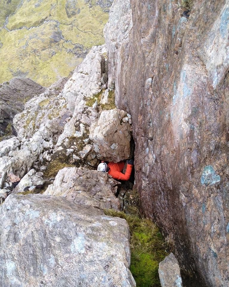 The area was scoured by rescuers over three days. Picture: Glencoe MRT
