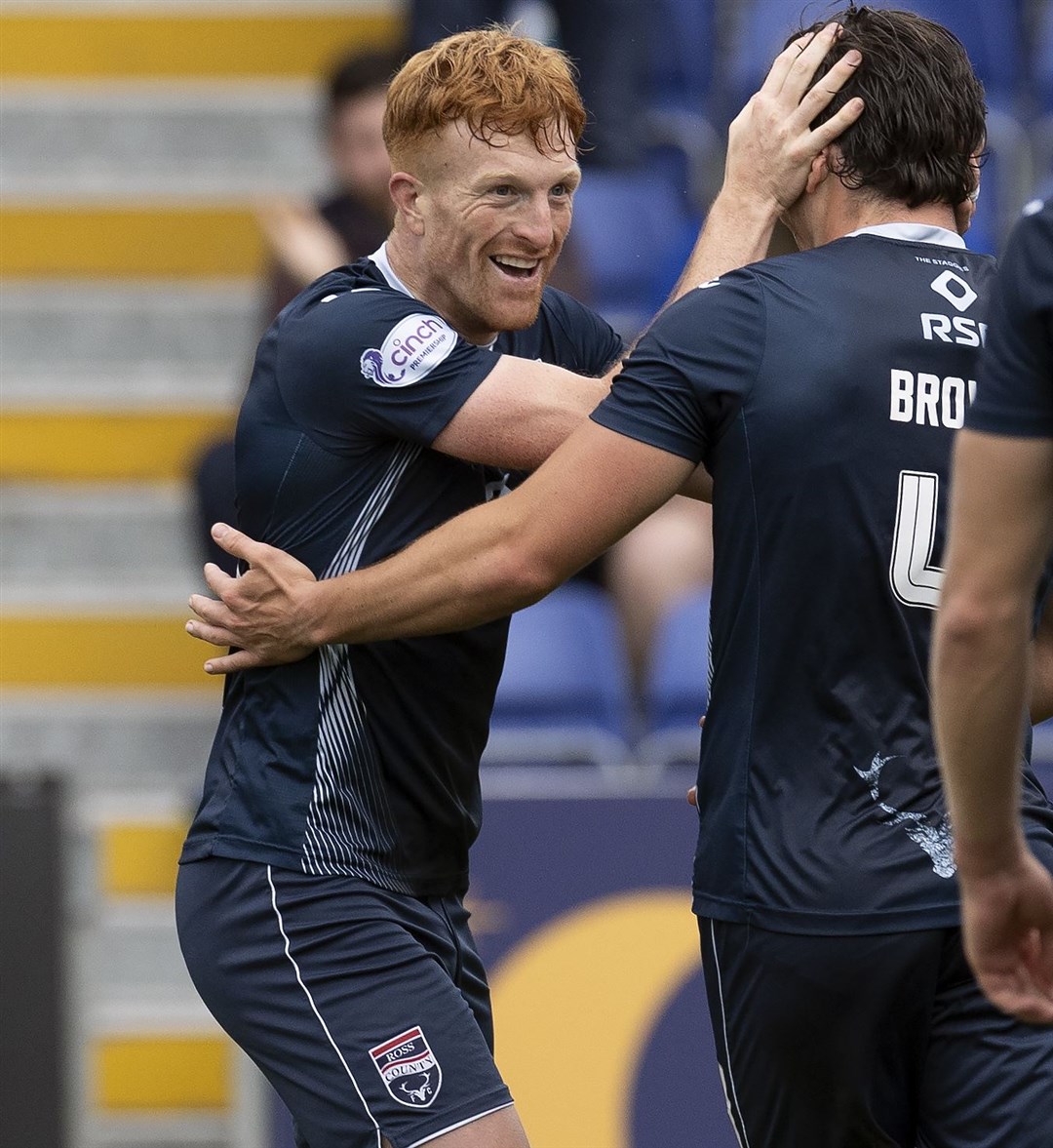 Simon Murray has had a tremendous start to the 2023/24 football season on the pitch with Ross County – but has always had his son's autism lingering off it. Picture: Ken Macpherson