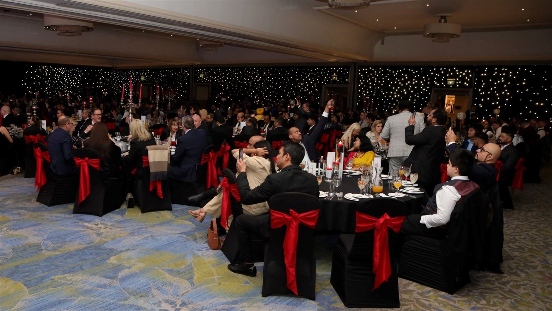 A good crowd were in attendance at the Double Tree by Hilton in Glasgow on Monday night. Picture: Oceanic Awards