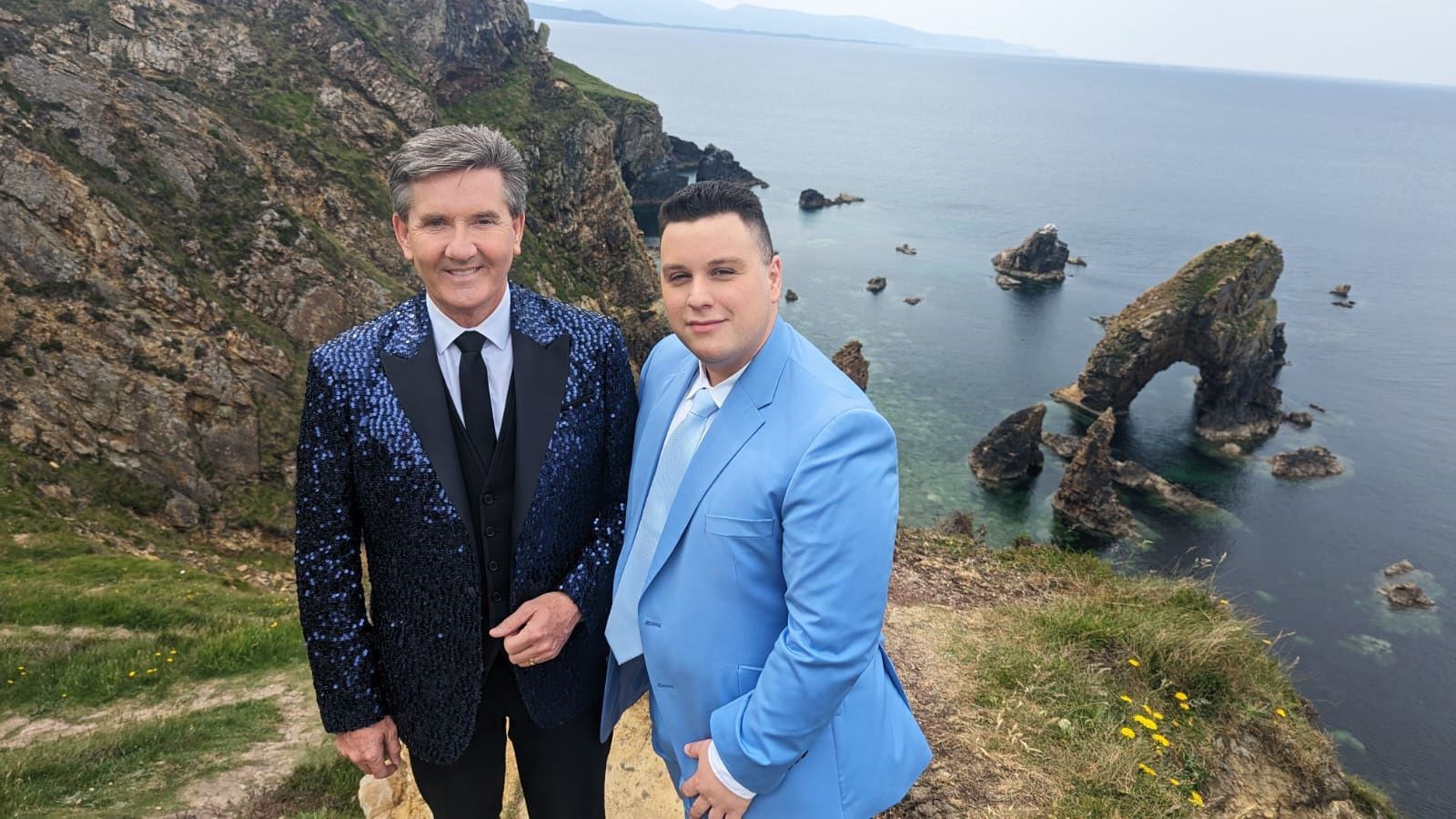Daniel O'Donnell and Brandon McPhee recorded their music video in the Dungloe area of County Donegal.