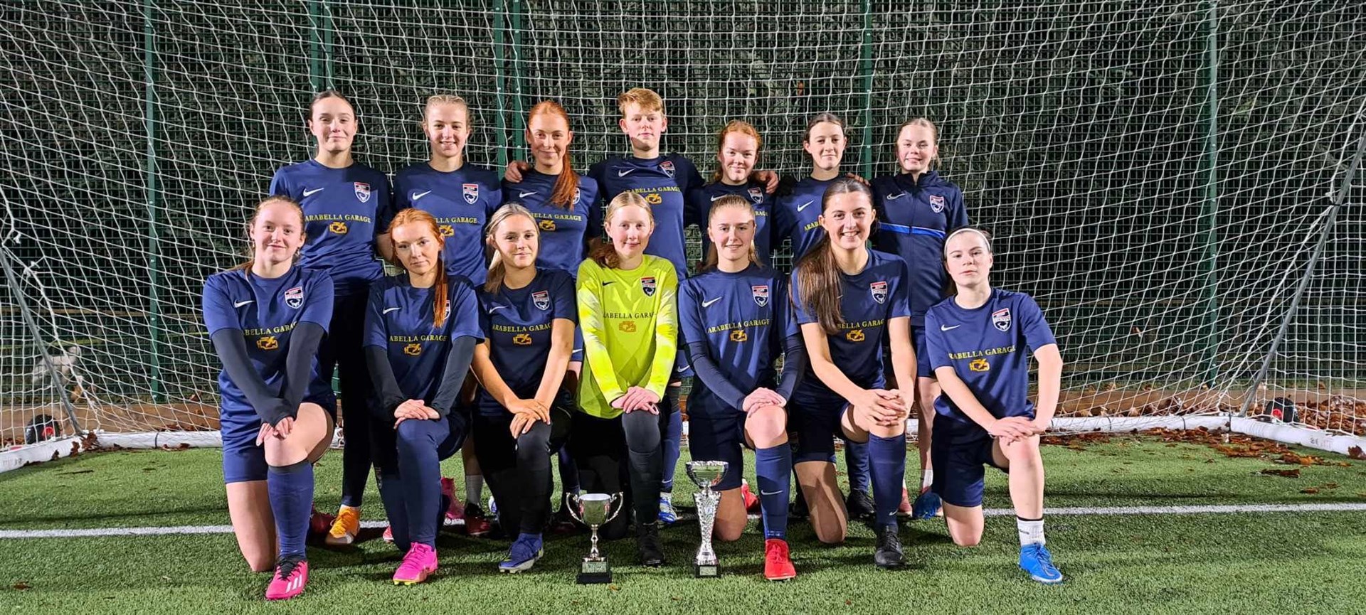 Ross County's under-16 girls went through the entire 2023 season unbeaten on their way to winning the North of Scotland League.