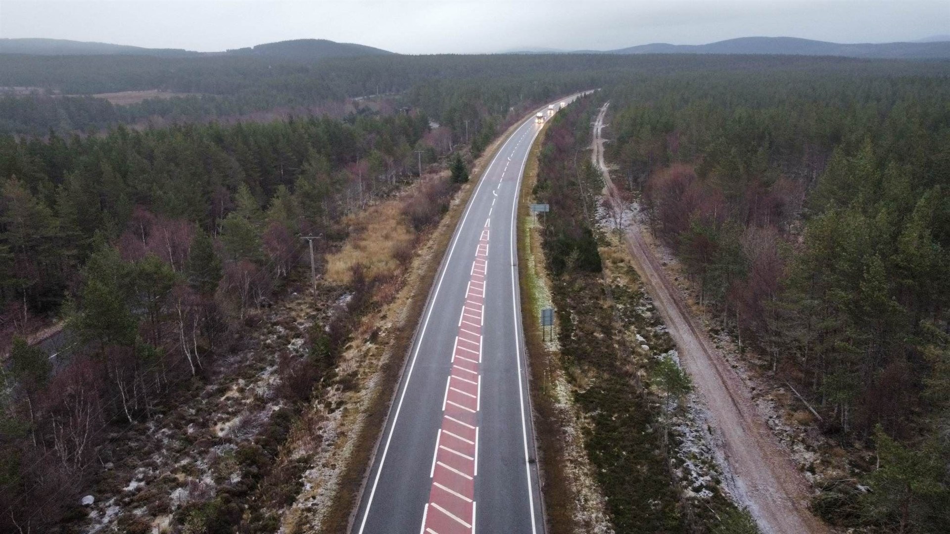 Room for improvement: the A9 through Strathspey. Picture: Sandrone