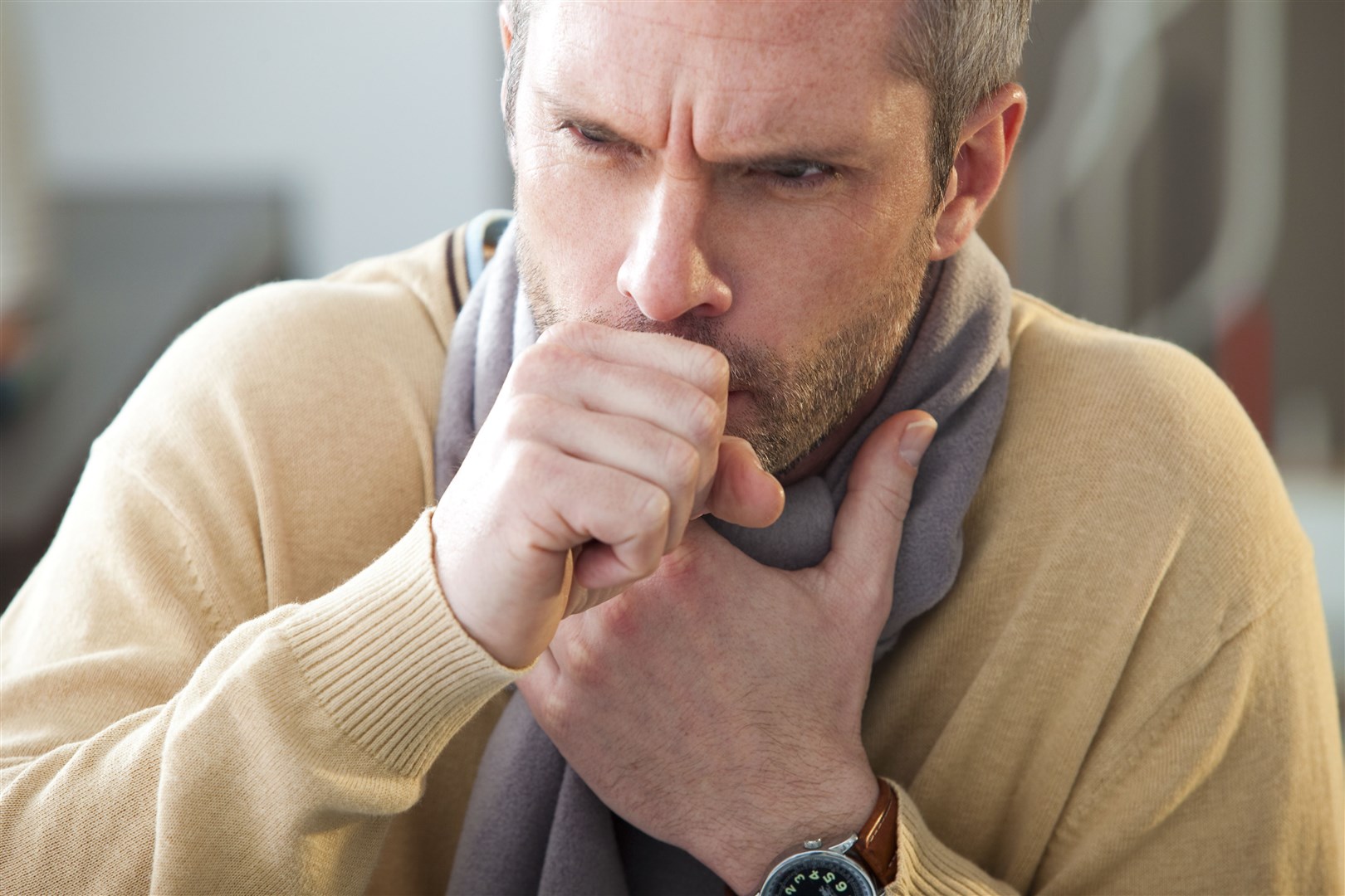 A persistent cough over three weeks should definitely be checked out.