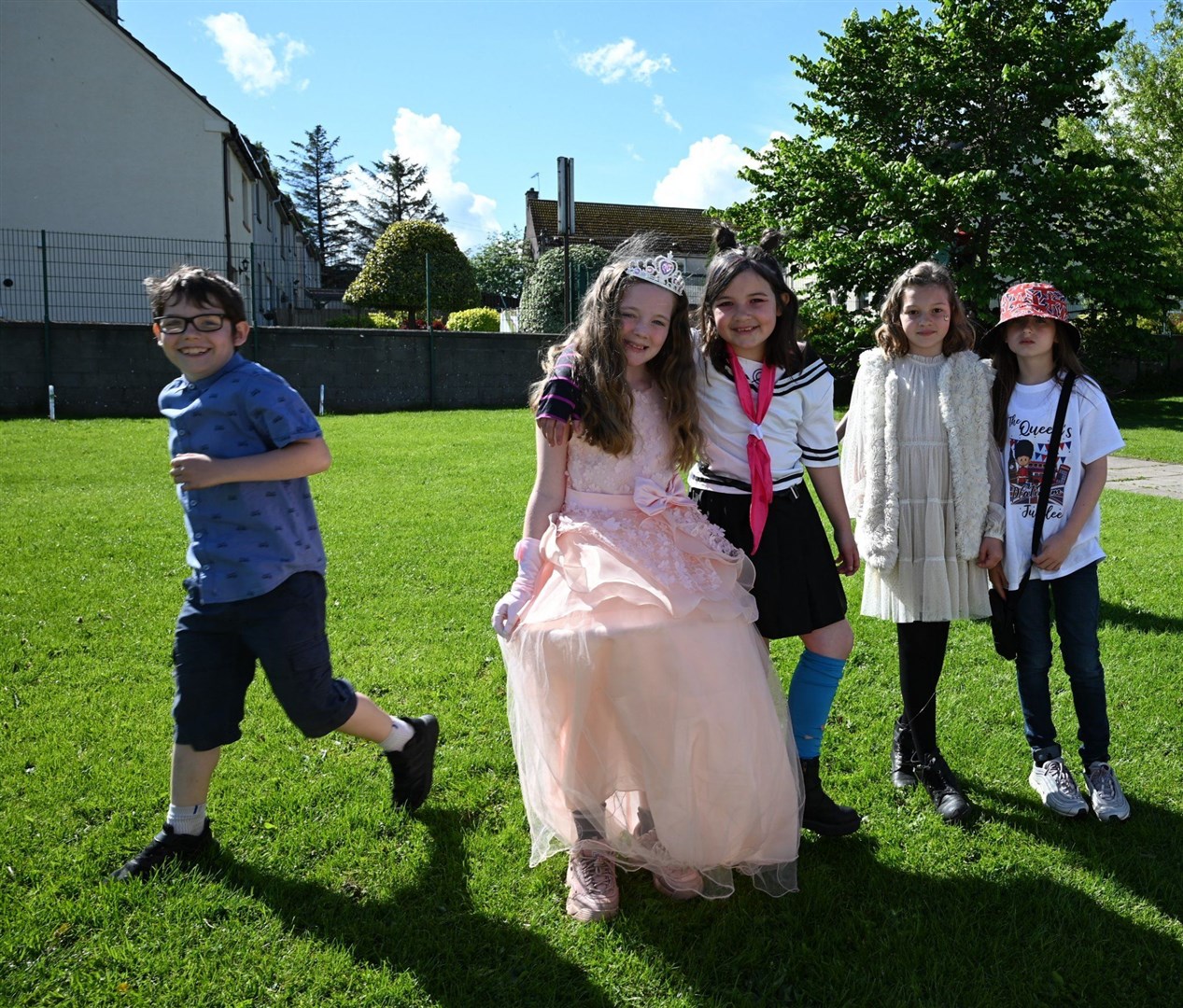 It was a chance to have some fun in the sun outside. Pictures: South Lodge Primary