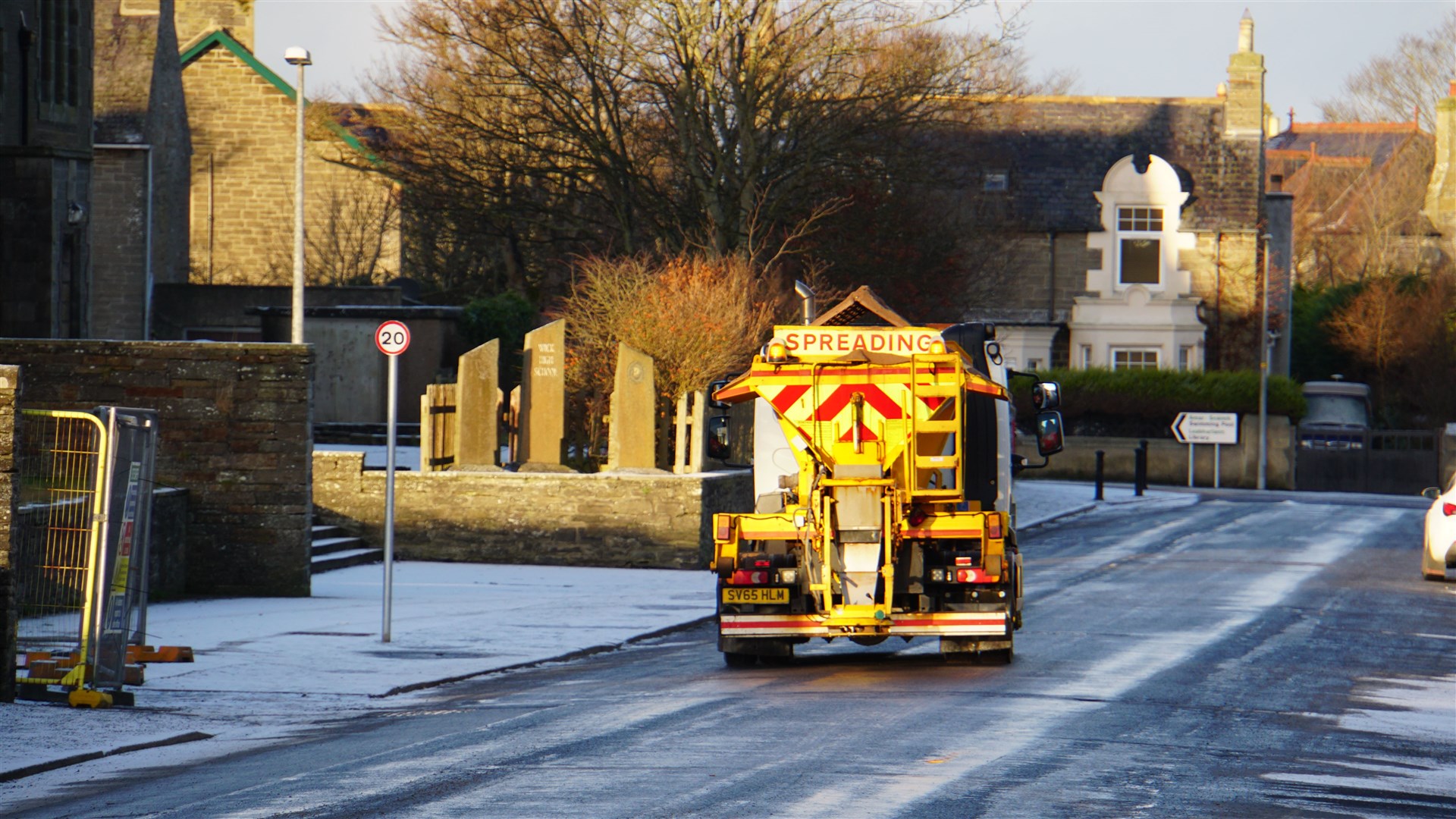 The council is prepared for winter gritting, members have been told.