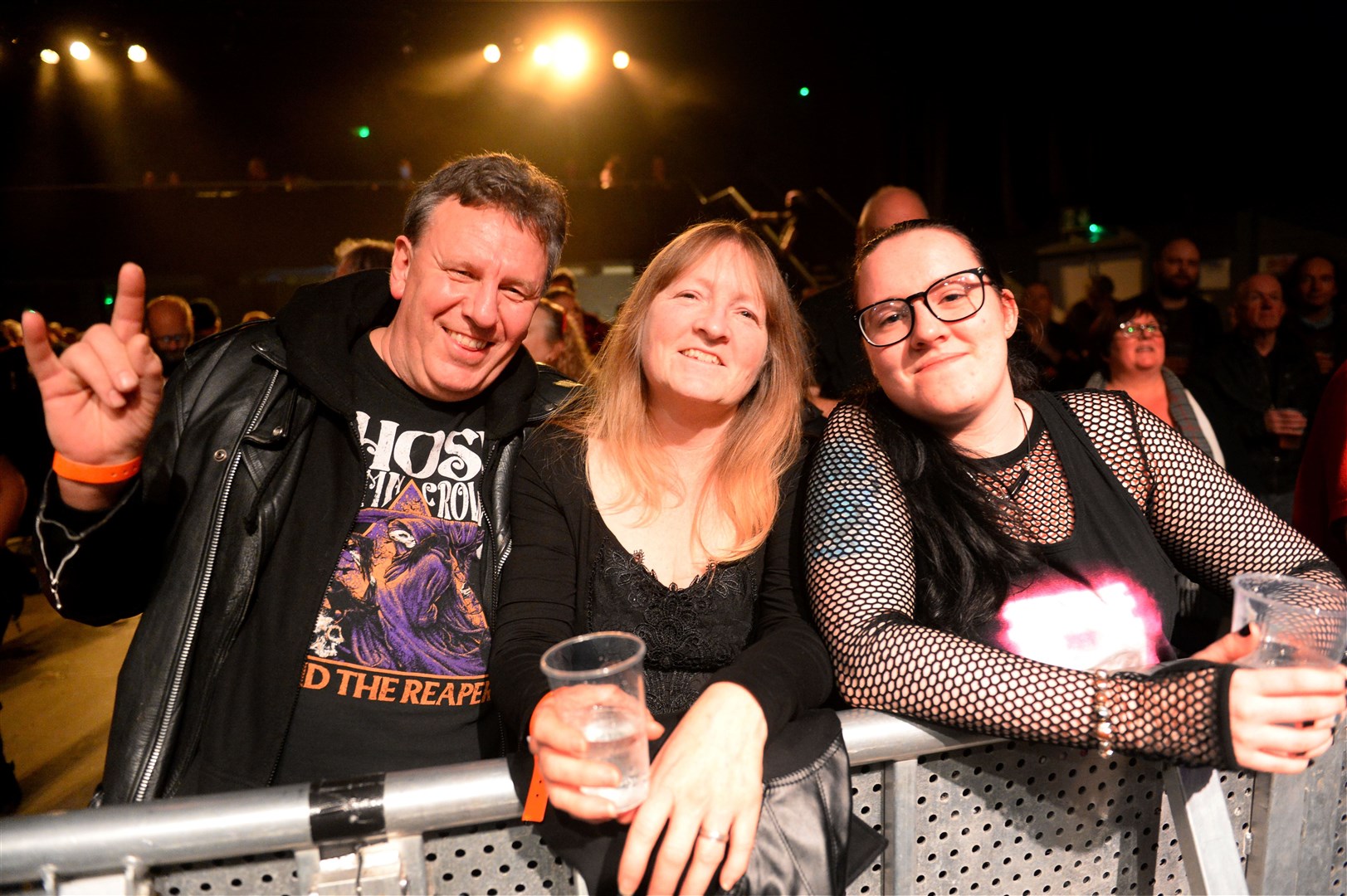 Monsterfest 2021 Ironworks.Peter, Teri and Heather Sherman. Picture Gary Anthony..