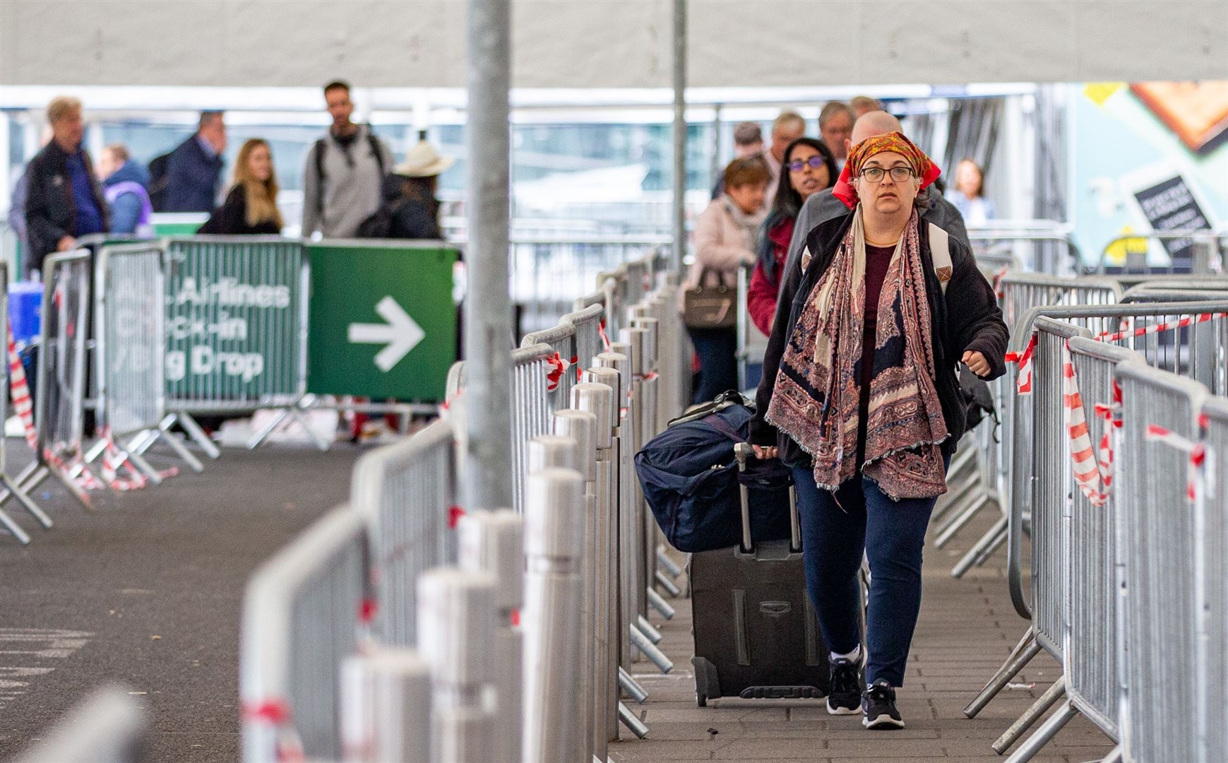 Around 200,000 people are expected to travel through Dublin Airport over the bank holiday weekend (Damien Storan/PA)