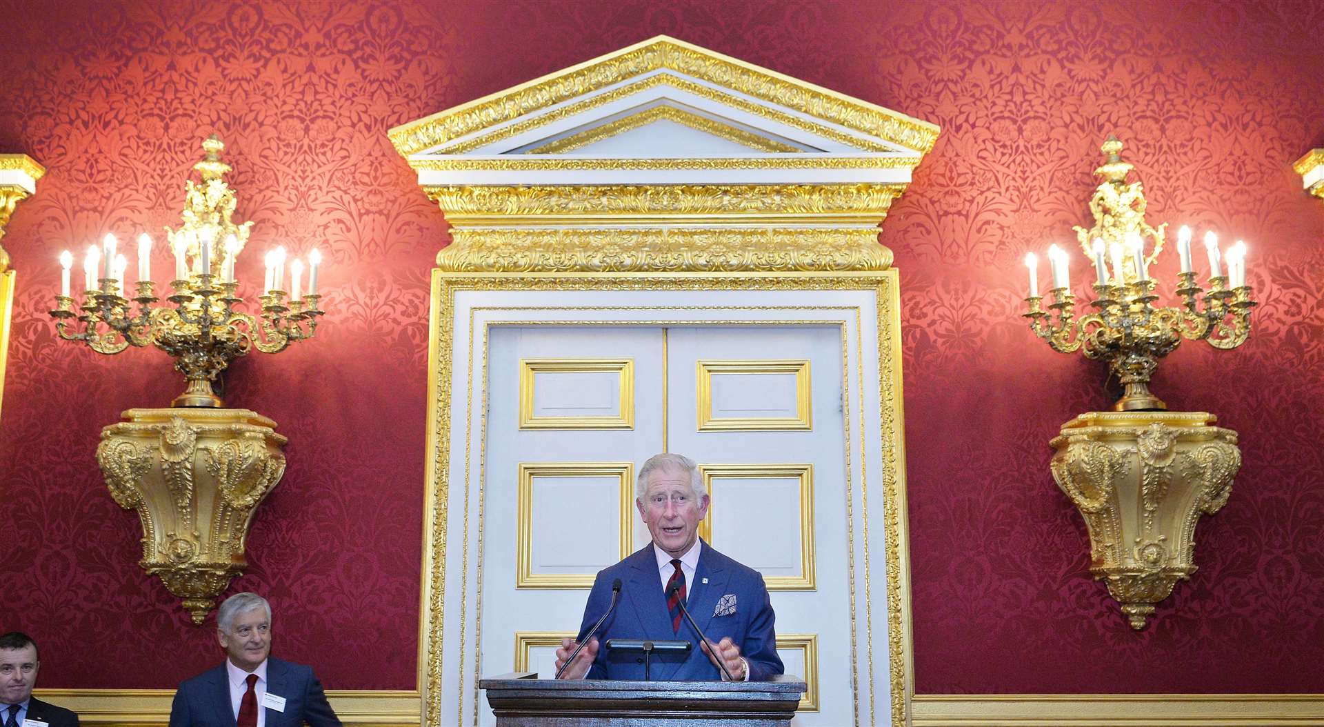 The Prince of Wales speaking at a reception in St James’s Palace in 2017 (John Stillwell/PA)