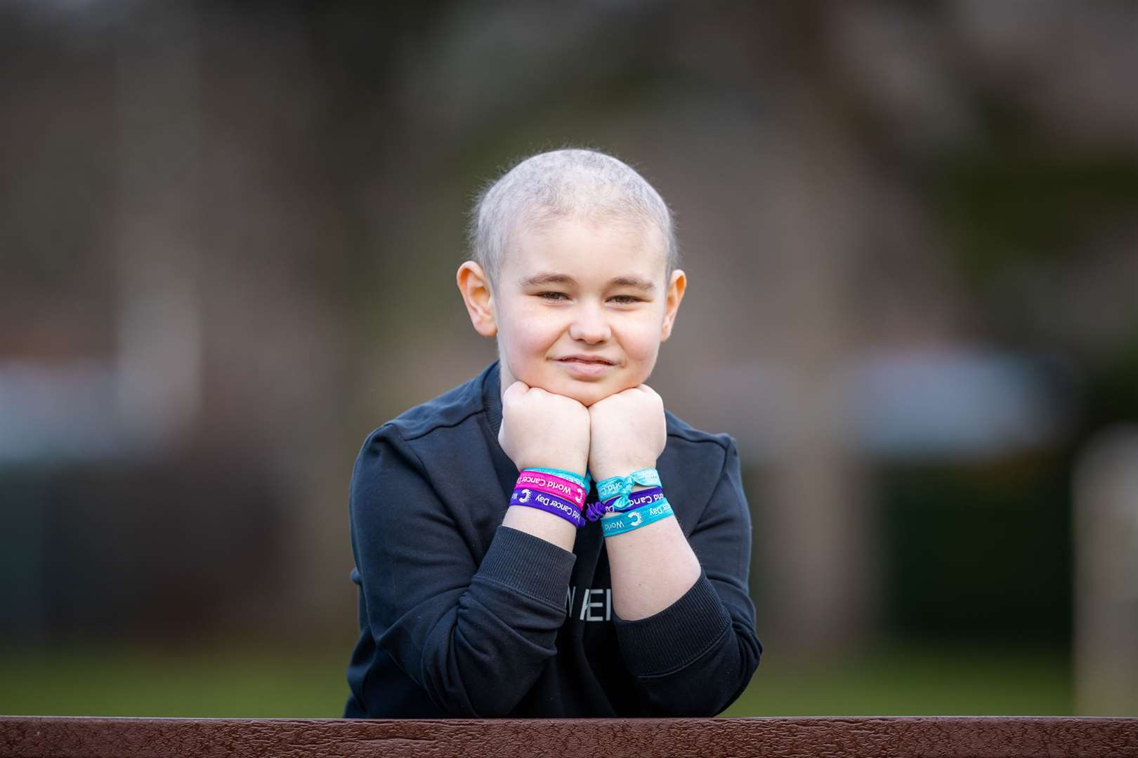 Riley launches World Cancer Day in Scotland.