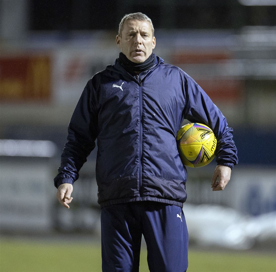 Barry Wilson was a key player for Ross County in their Highland League days.