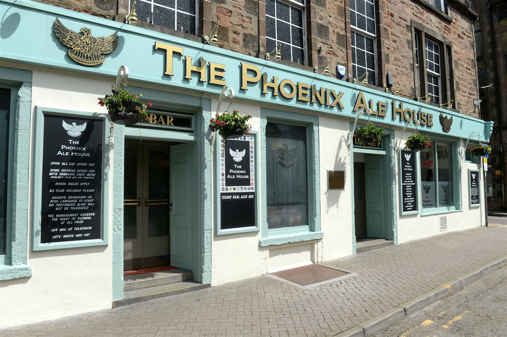 The Phoenix Ale House on Academy Street. Picture: Andrew Smith. Image No: 025887.