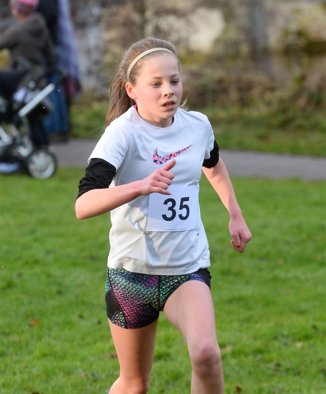 Fortrose teenager Anna Cairns won the under-15s title at the inter-district championships in Stirling. Picture: Gary Anthony