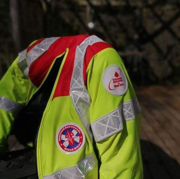 Highlands and Islands Blood Bikes is run by volunteers.