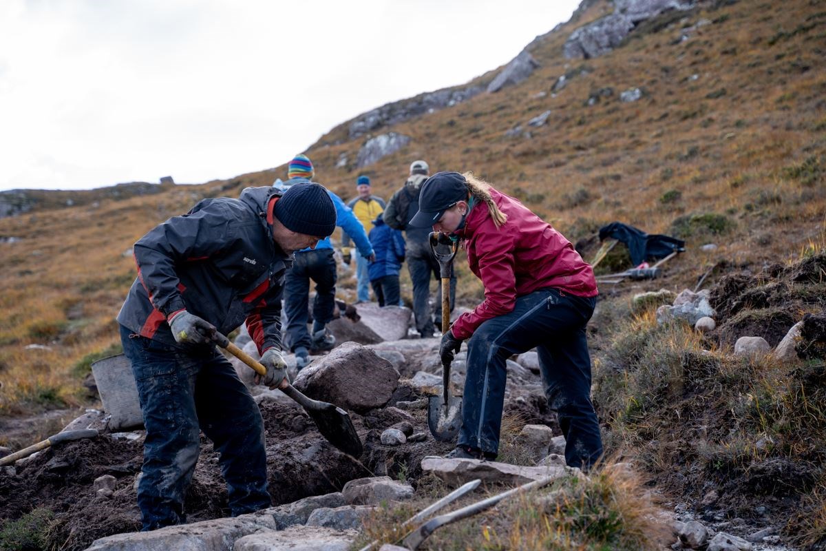 The It's Up to Us project has received €60,000 towards the works on An Teallach. Picture: Brodie Hood