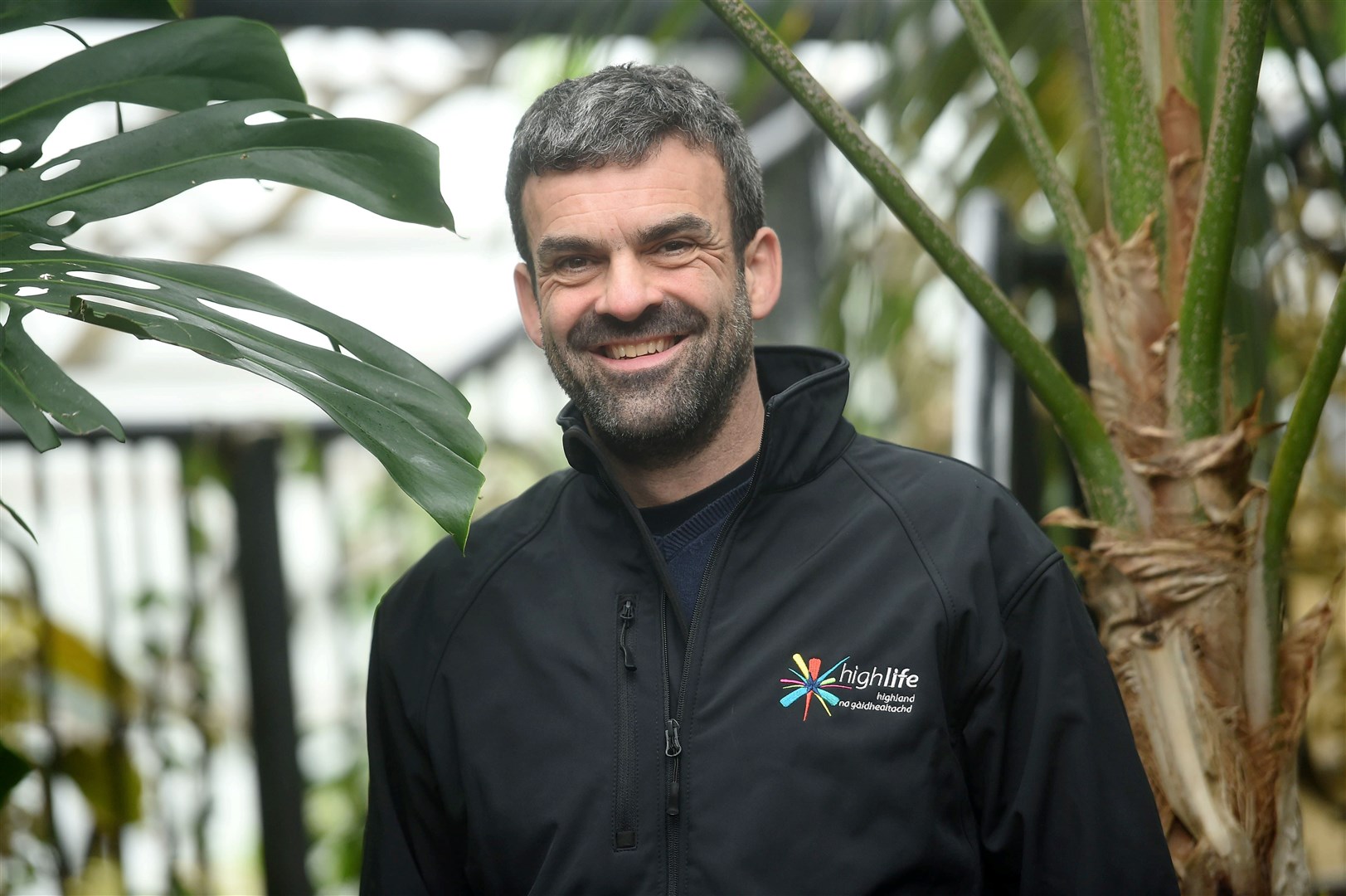 Ewan MacKintosh, Inverness Botanic Gardens' manager.