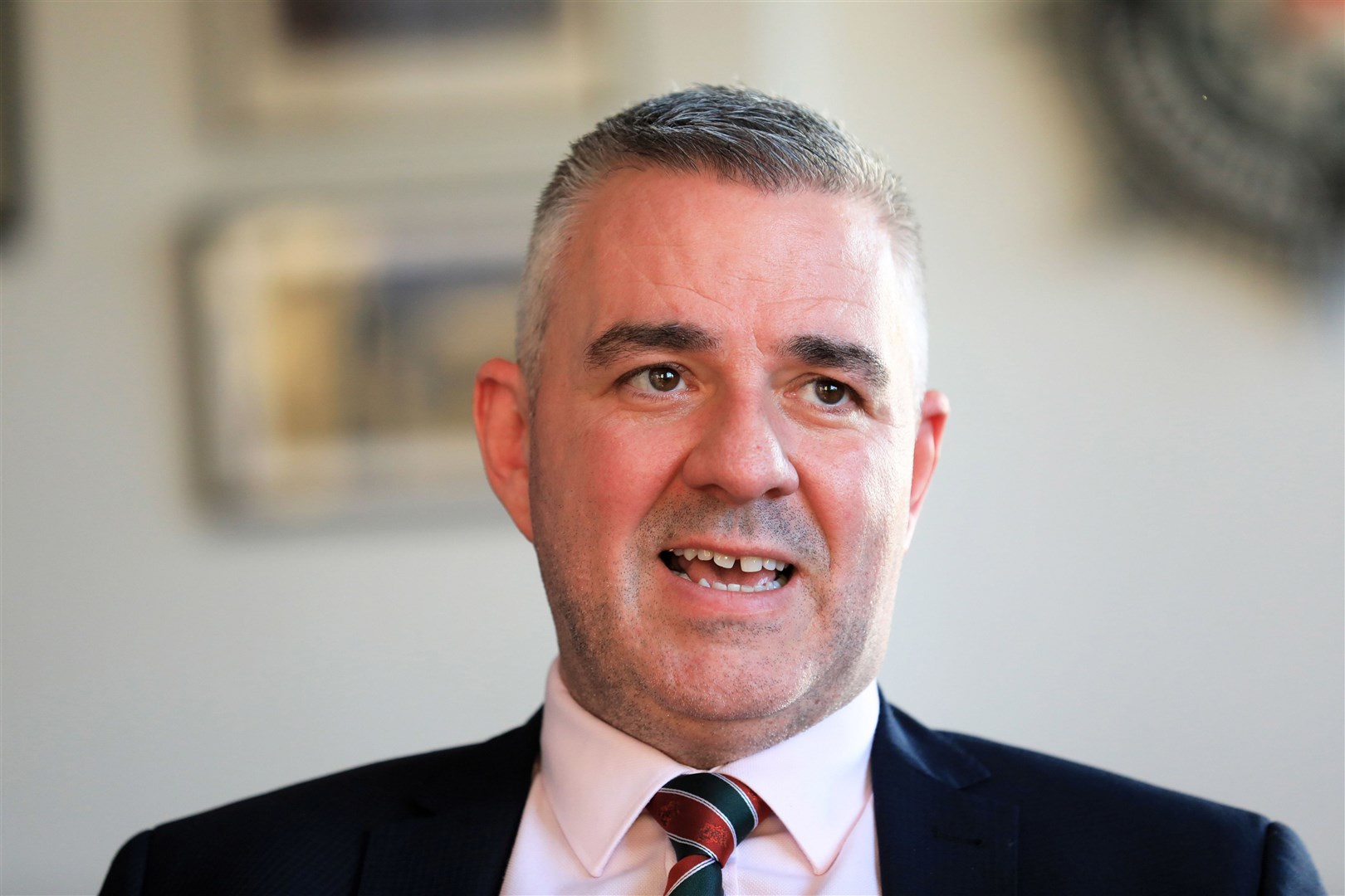 Liam Kelly, chairman of the Police Federation for Northern Ireland (Liam McBurney/PA)