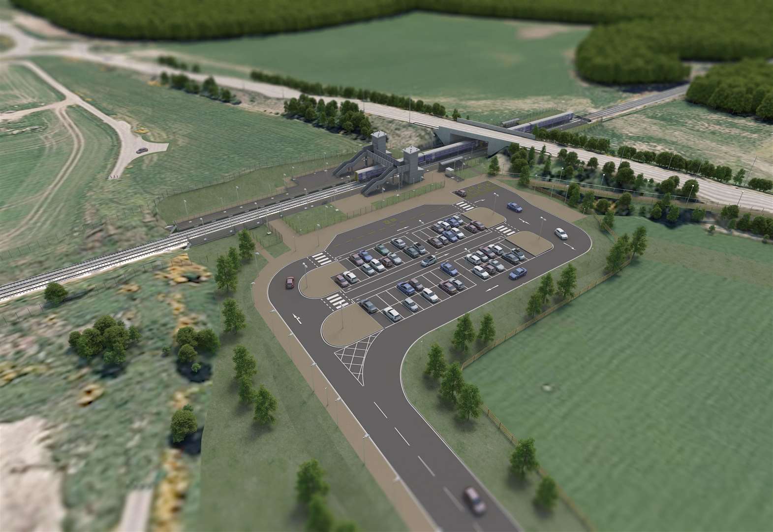 Network Rail gets go-ahead to build a railway station to serve Inverness Airport