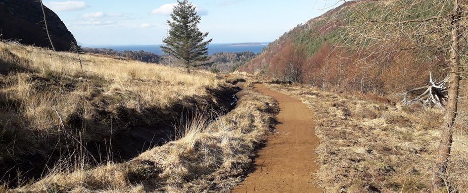 The path work has made a huge difference. Picture: Highland Council