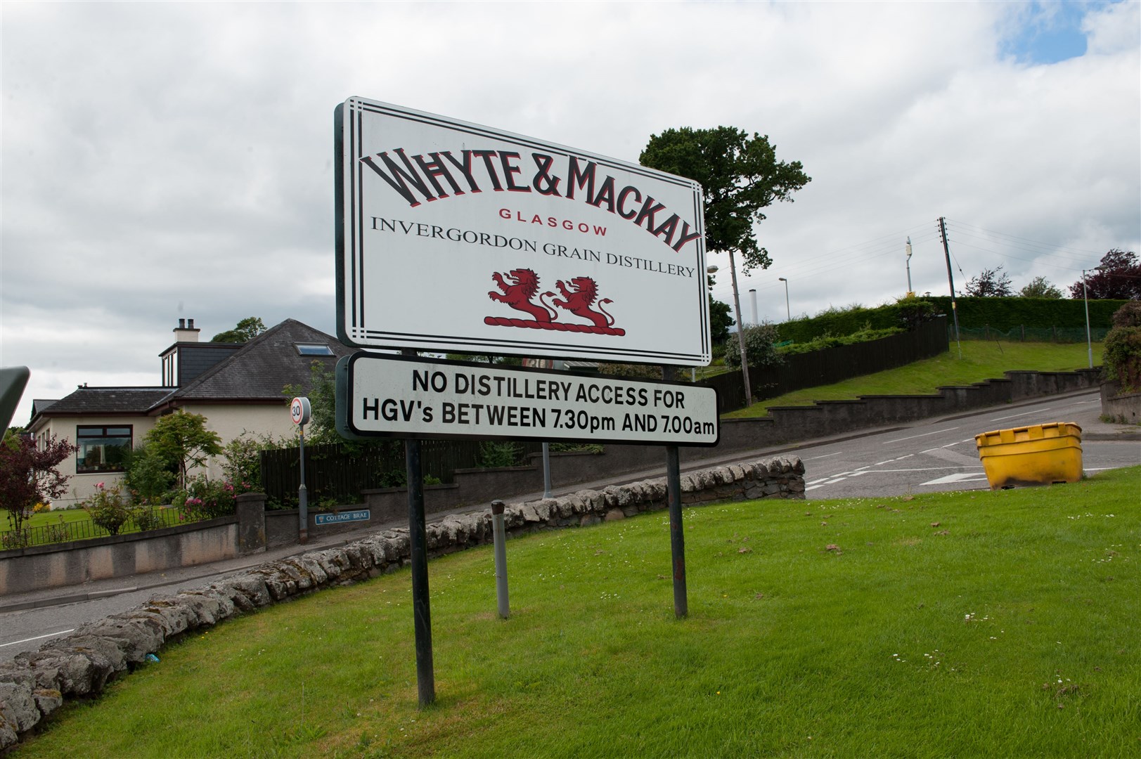 Whyte and Mackay's distillery in Invergordon. Picture: Callum Mackay.