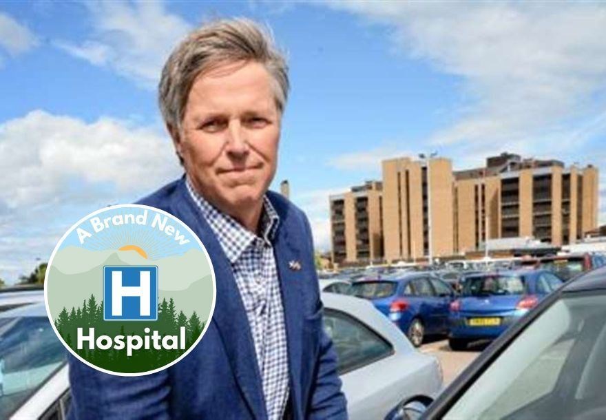 MSP Edward Mountain is campaigning for a new hospital to replace Raigmore Hospital.