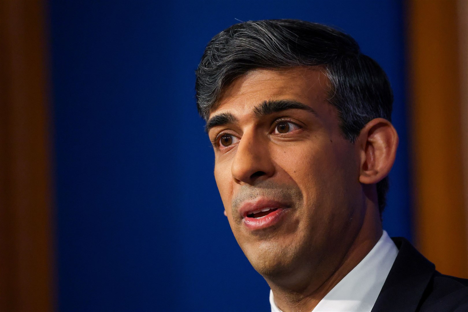 Rishi Sunak told a press conference it was right that the Metropolitan Police had apologised after the incident (Toby Melville/PA)