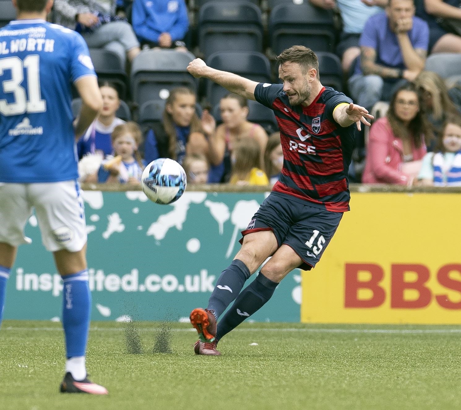 Keith Watson is one of three players whose stints at Ross County have come to an end. Picture: Ken Macpherson