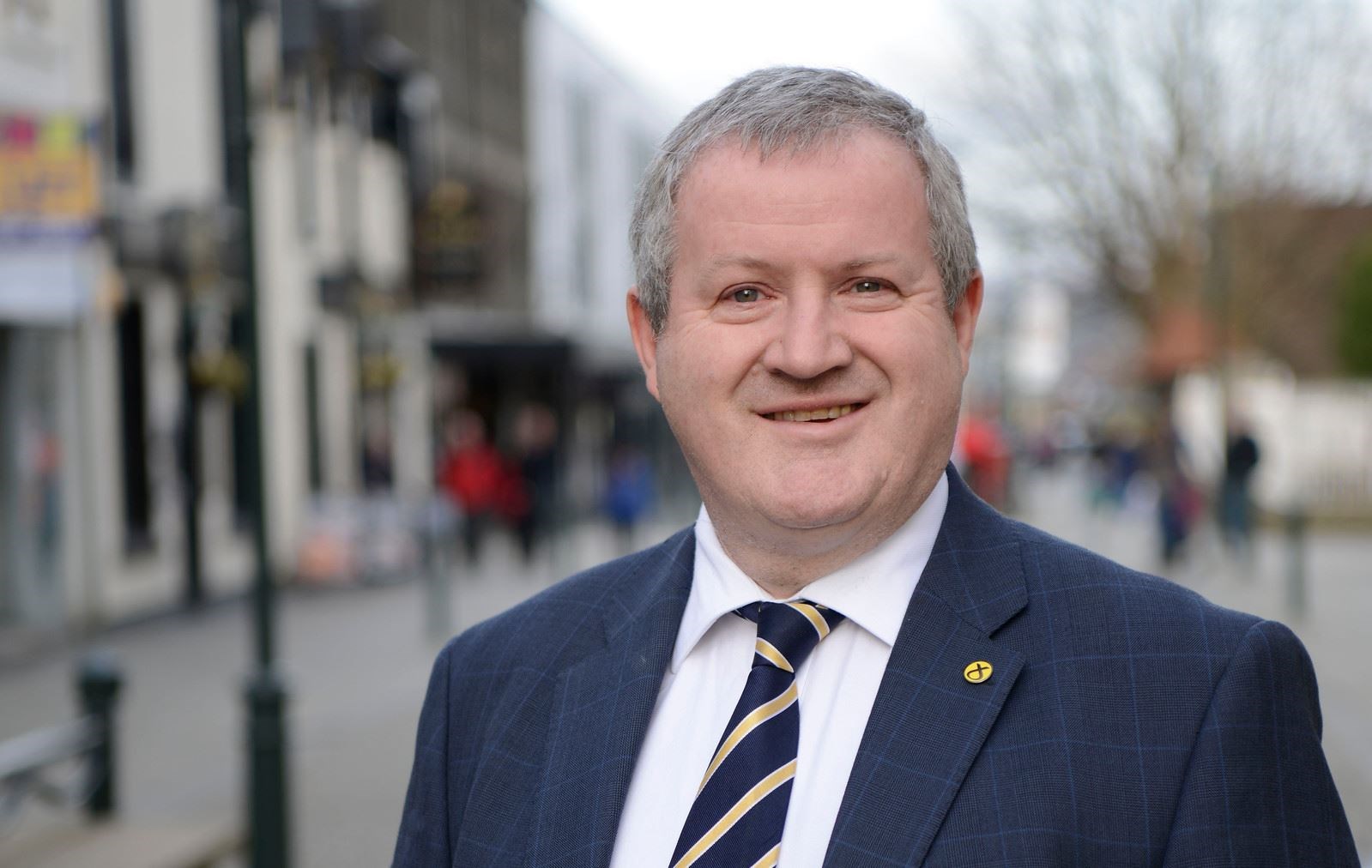 Local MP Ian Blackford: 'The only unwelcome visitor is Covid-19'.