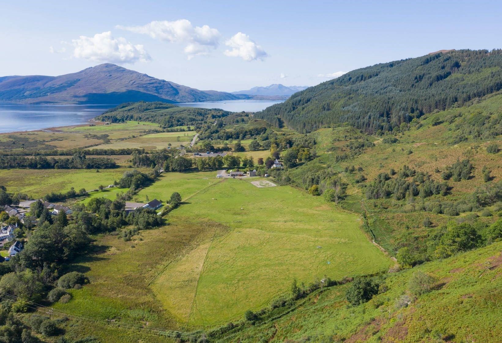 The Auchtertyre land for sale.
