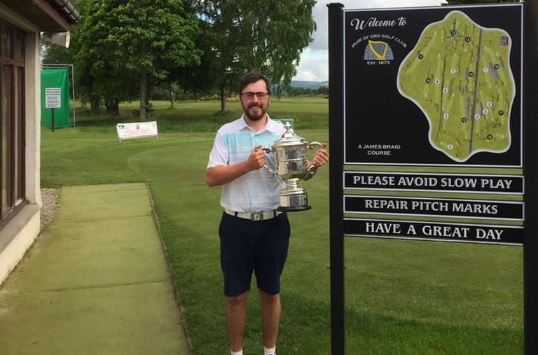Jamie Whittet set a new club record on his way to winning the Ross-shire County Championship