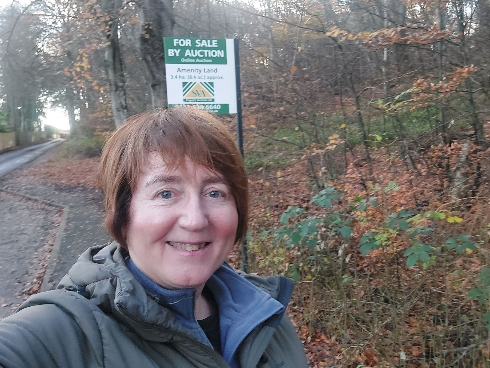 Councillor Angela MacLean was delighted with the coordinator effort to secure the woodland and said the real work starts now.