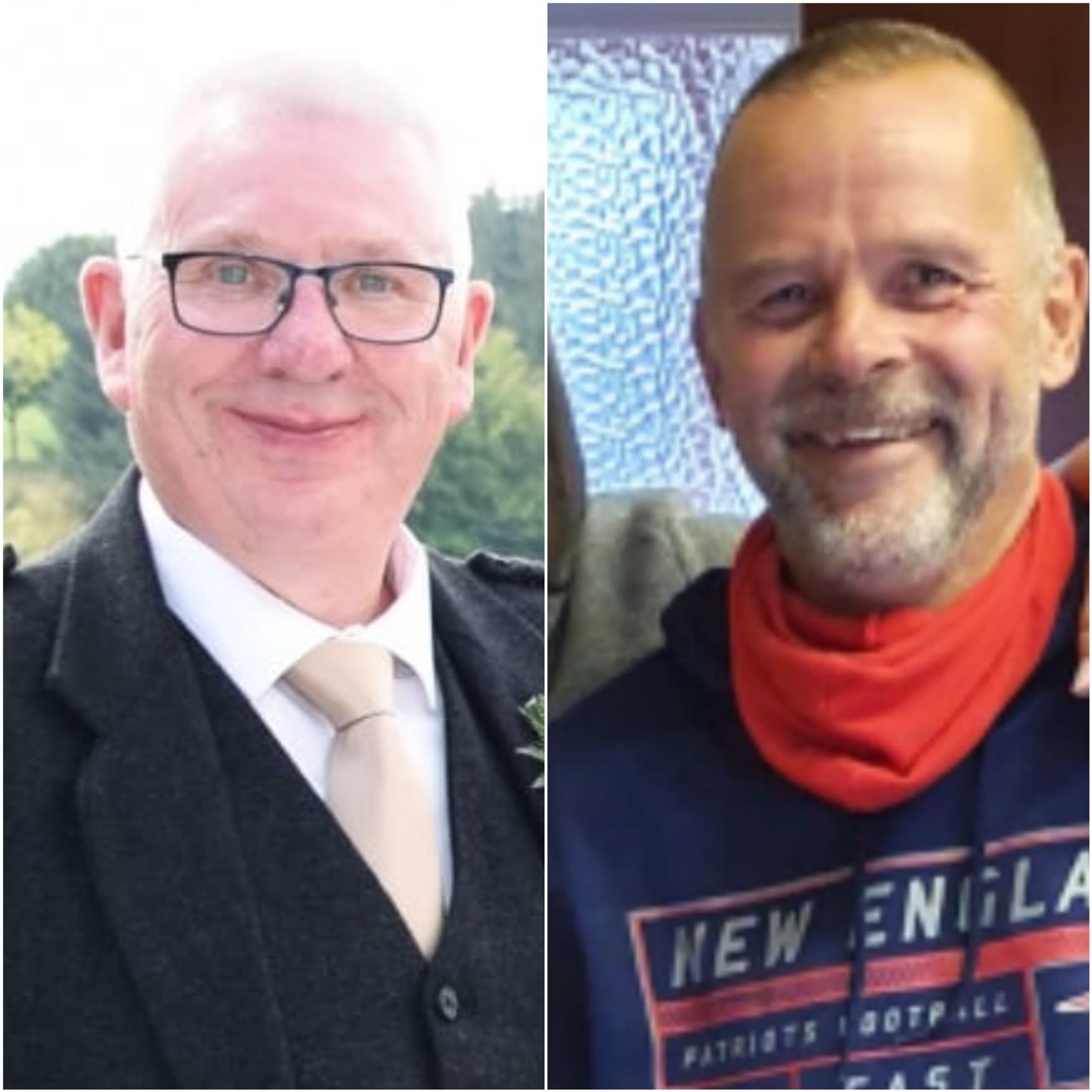 Passenger Christopher Stuchbury, right, conductor Donald Dinnie, left, and train driver Brett McCullough died in the crash (Police Scotland/PA)